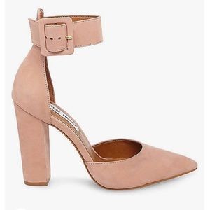 Suede Pointed Toe Pump